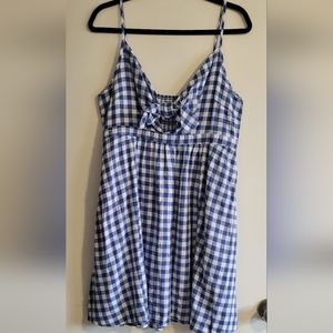 Old Navy Fit&Flare Gingham Dress